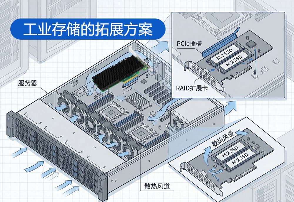 工业自动化时代,工控机存储扩展面临哪些挑战？