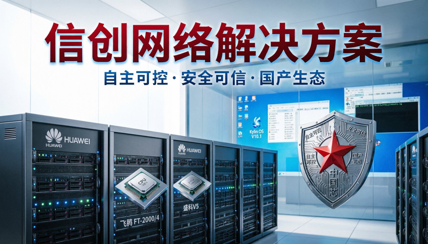 联瑞电子信创国产化解决方案：全栈自主可控网卡助力关键行业转型