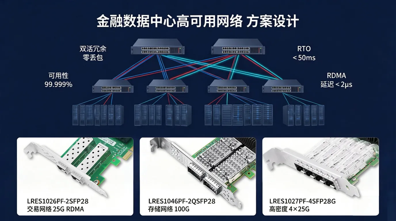 金融数据中心网络高可用方案设计