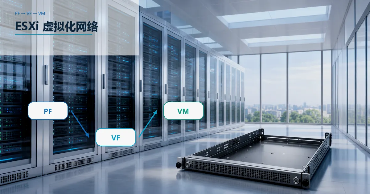VMware ESXi 虚拟化网卡怎么选 SR-IOV直通和半虚拟化对比