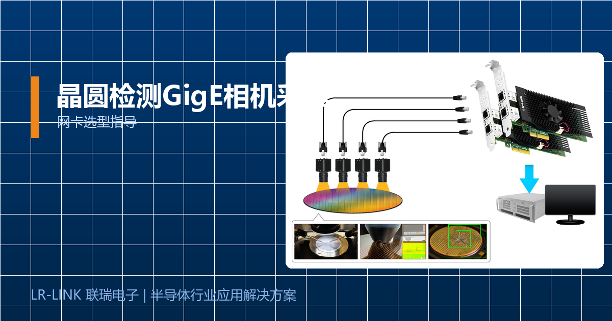 晶圆检测GigE相机采集网卡选型指导