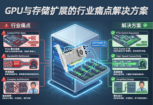 服务器GPU与存储扩展的行业痛点解决方案