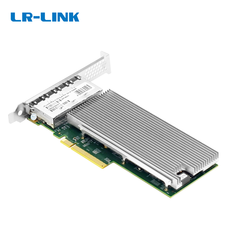 PCIe x8 四电口万兆以太网网络适配器（基于 XILINX）_IPC系列产品详情_LR-LINK联瑞