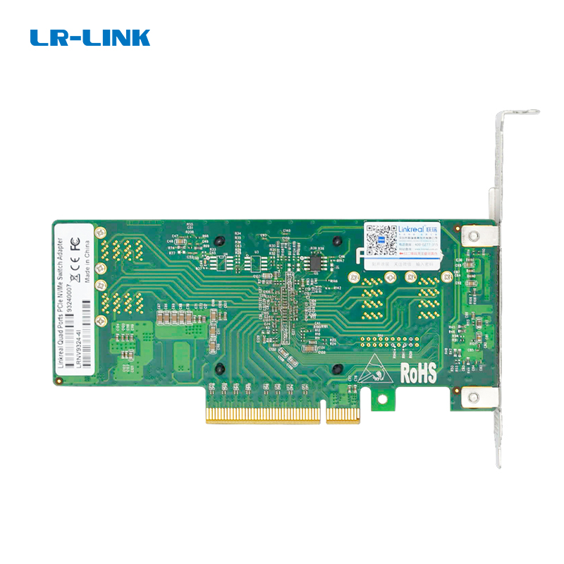 联瑞 LRNV9324-4I 四端口NVMe U.2 SSD PCIe 3.0 x8多主机切换卡_服务器-扩展系列_PCIe3.0 NVMe ...