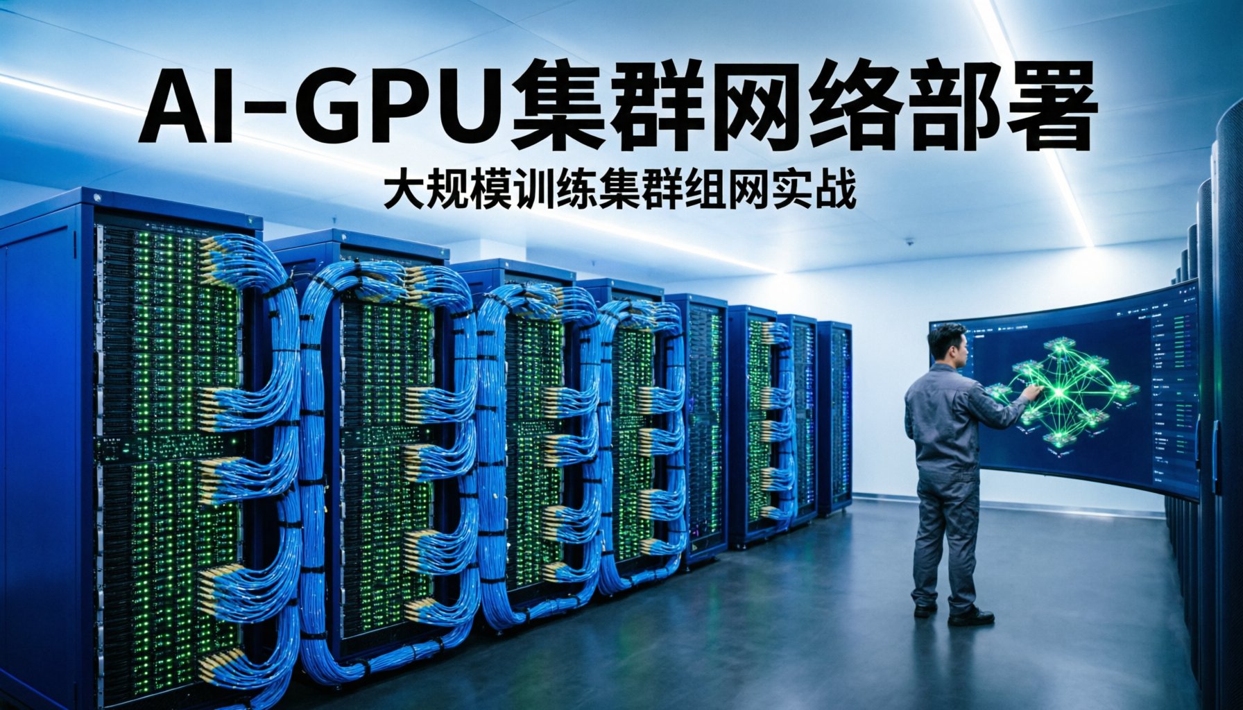 AI训练平台GPU集群网络部署案例