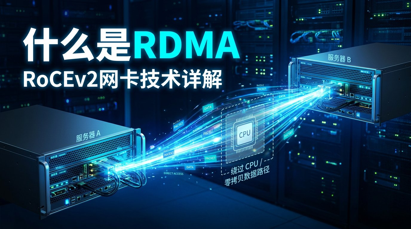 什么是RDMA？RoCEv2网卡技术详解与AI集群应用