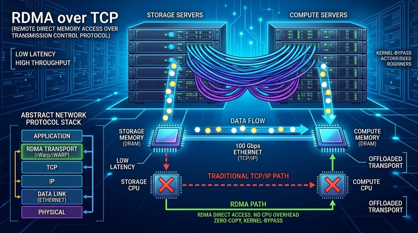 什么是iWARP？RDMA三大传输协议深度对比